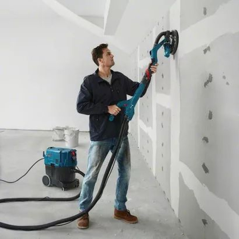 BOSCH Шліфувальна машина для стін та стелі GTR 550, 550 Вт,340-910 об/хв, 225мм, 4.8 кг (06017D4020)