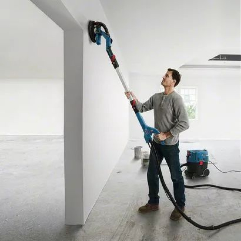 BOSCH Шліфувальна машина для стін та стелі GTR 550, 550 Вт,340-910 об/хв, 225мм, 4.8 кг (06017D4020)