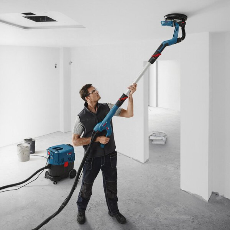 BOSCH Шліфувальна машина для стін та стелі GTR 550, 550 Вт,340-910 об/хв, 225мм, 4.8 кг (06017D4020)