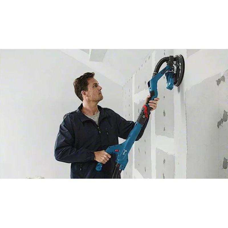 BOSCH Шліфувальна машина для стін та стелі GTR 550, 550 Вт,340-910 об/хв, 225мм, 4.8 кг (06017D4020)