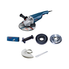 BOSCH Кутова шліфувальна машина (болгарка) GWS 2200, 220Вт, 180мм, 8500 об/хв, М14, 5.2кг (06018C0320)