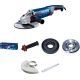 BOSCH Шлифмашина угловая (болгарка) GWS 24-230 JZ, 230мм, 2400Вт , 8500об•хв, плавн. пуск, із системою захисту від пилу Cyclone Tech, 5.8кг (06018C3300)