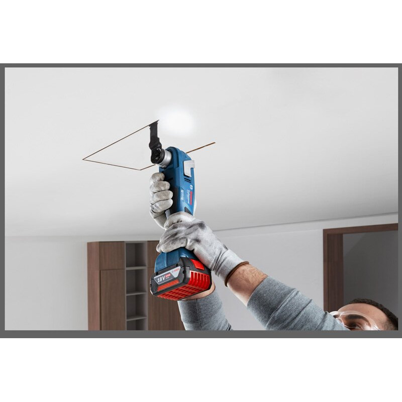 BOSCH Багатофункціональний інструмент реноватор GOP 185-LI Professional SOLO 18.0 V-Li 20000об·хв 1.2кг без АКБ та ЗП (06018G2020)