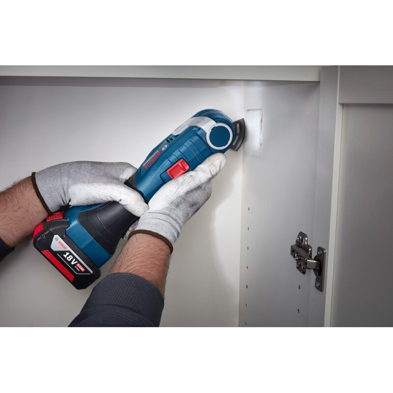 BOSCH Багатофункціональний інструмент реноватор GOP 185-LI Professional SOLO 18.0 V-Li 20000об·хв 1.2кг без АКБ та ЗП (06018G2020)