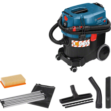 BOSCH Пилосос професійний GAS 35 L SFC+, 1200Вт, 254мБар, контейнер 35л, 11.6кг (06019C3000)