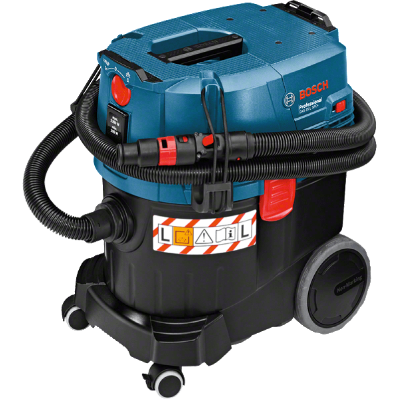 BOSCH Пилосос професійний GAS 35 L SFC+, 1200Вт, 254мБар, контейнер 35л, 11.6кг (06019C3000)