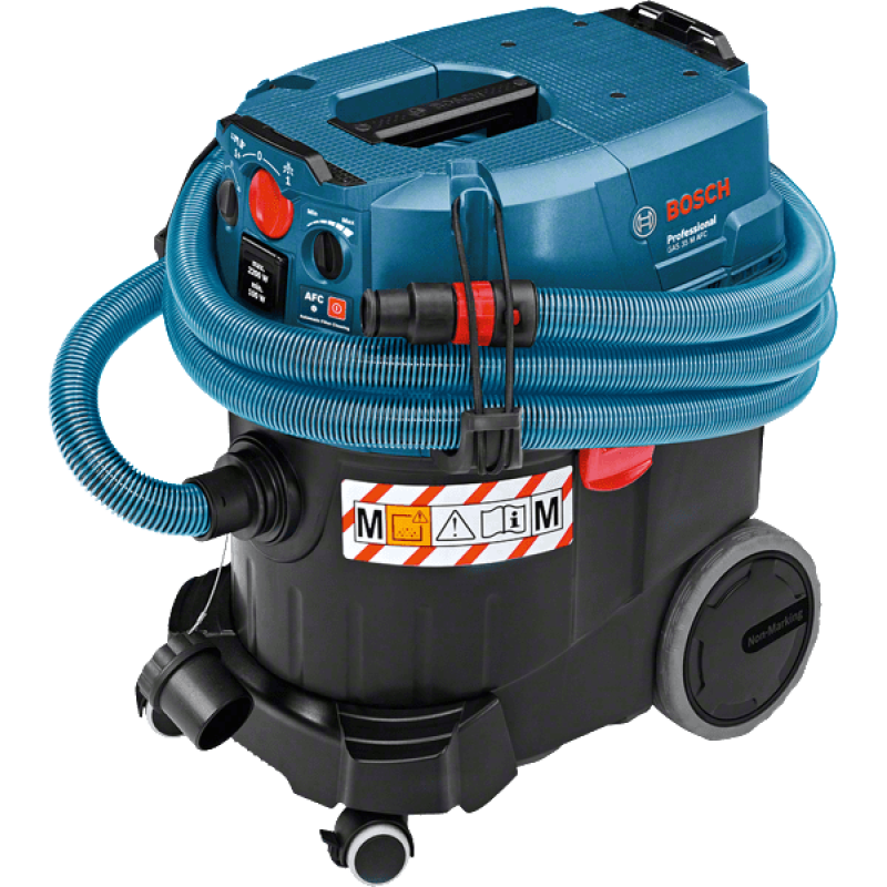 BOSCH Пилосос професійний GAS 35 M AFC, 1380Вт, 254мБар, контейнер 35л, 12.4кг (06019C3100)