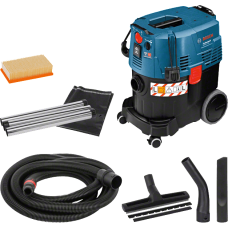 BOSCH Пилосос професійний GAS 35 L AFC, 1200Вт, 254мБар, контейнер 35л, 12.2кг (06019C3200)