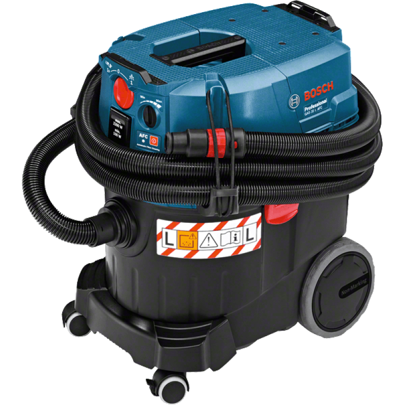 BOSCH Пилосос професійний GAS 35 L AFC, 1200Вт, 254мБар, контейнер 35л, 12.2кг (06019C3200)