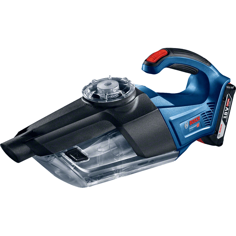 BOSCH Пилосос професійний акумуляторний GAS 18V-1, 18В, 60мБар, контейнер 0.7л, без АКБ та ЗП (06019C6200)