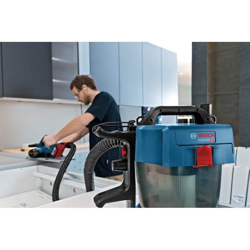 BOSCH Пилосос професійний акумуляторний GAS 18V-10 L, 18В, 90мБар, без АКБ та ЗП (06019C6302)