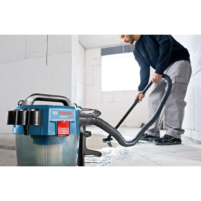BOSCH Пилосос професійний акумуляторний GAS 18V-10 L, 18В, 90мБар, без АКБ та ЗП (06019C6302)