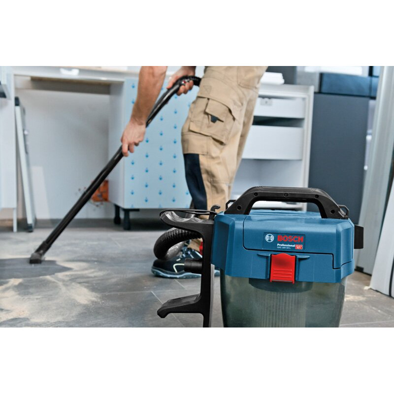 BOSCH Пилосос професійний акумуляторний GAS 18V-10 L, 18В, 90мБар, без АКБ та ЗП (06019C6302)