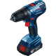 BOSCH Шурупокрут-дриль акумуляторний GSR 180-LI 18В 2х2А·год 54Нм 450·1700об·хв 1.6кг (06019F8109)