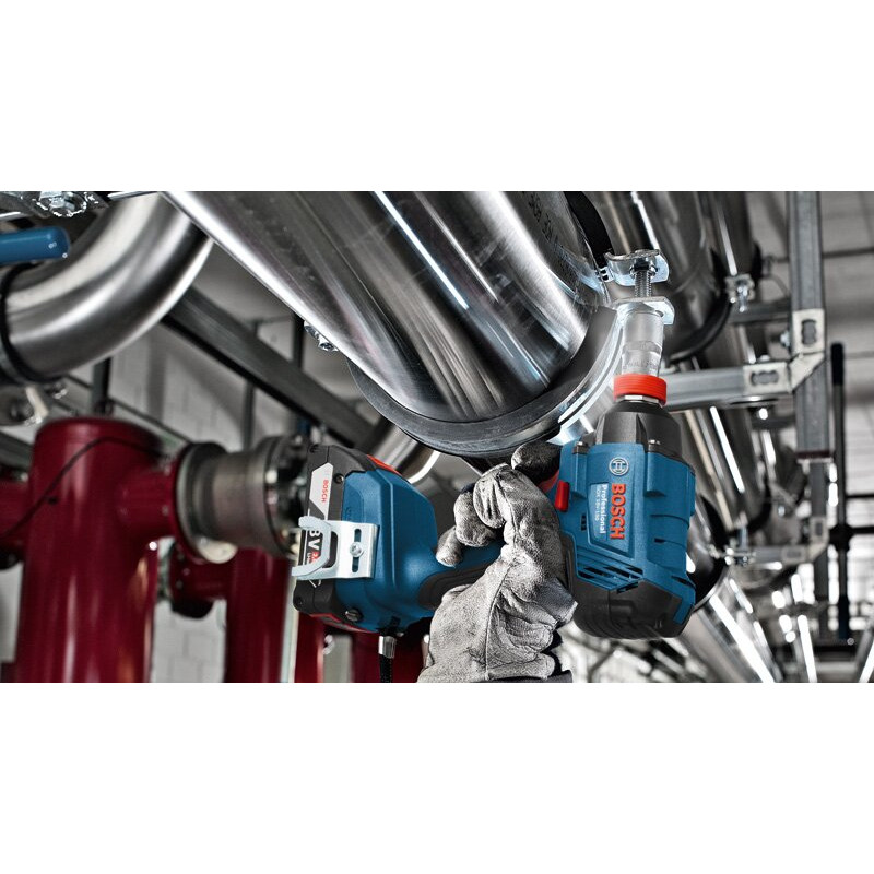 BOSCH Гайковерт ударний GDX 180-Li, акум., 2х18 В, 180 Нм, M6-M14, 1.1кг, кейс (06019G5223)