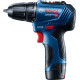 BOSCH Шурупокрут-дриль акумуляторний GSR 12V-30, 12В 2x2.0 Аг, 30Нм, 20+1, 420/1600об/хв, безщітковий, 0.78кг (06019G9000)
