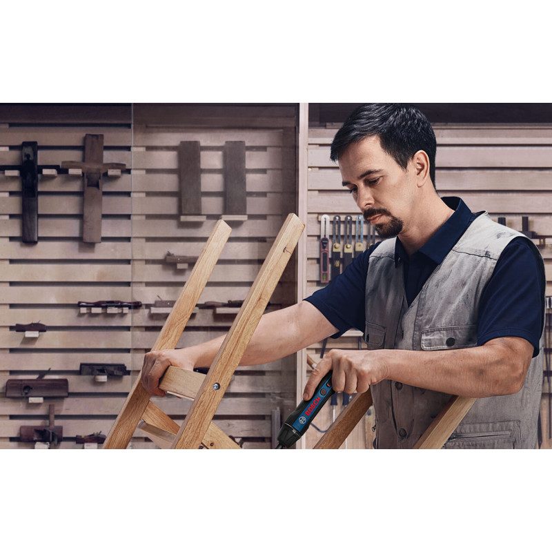 BOSCH Шуруповерт GO 2 акумуляторний, 3.6В, Li-ion, 1.5 Аг, 5Нм, 360 об/хв (06019H2103)