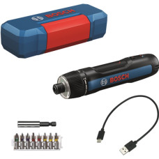 BOSCH Аккумуляторная отвертка GO 3 3.6В 5Нм 360об·хв 0.32кг (06019H2201)