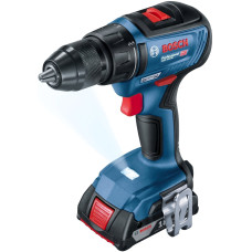 BOSCH Шурупокрут-дриль акумуляторний GSR 18 V-50, 18В 2*2Аг, 28/50/50 Нм, 20+1, 460/1800об/хв, ЗП, кейс, аксесуари, 1кг (06019H5004)