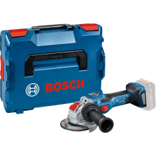 BOSCH Акумуляторна кутова шліфувальна машина (болгарка) Professional GWX 18V-15 SC, solo (без АКБ і ЗП), L-BOXX (06019H6500)