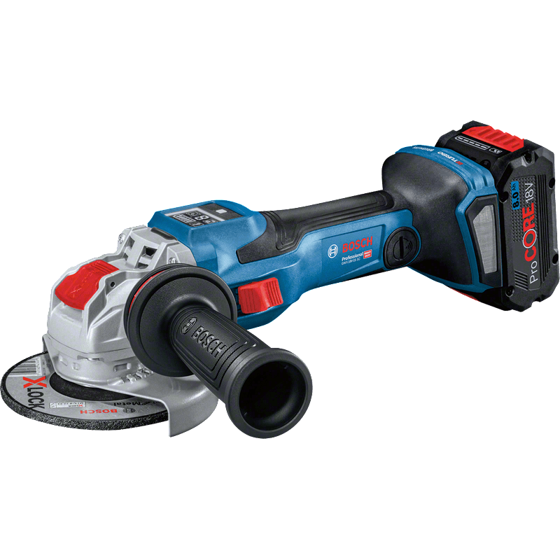 BOSCH Аккумуляторная угловая шлифмашина (болгарка) Professional GWX 18V-15 SC, solo (без АКБ и ЗУ), L-BOXX (06019H6500)