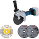 BOSCH Шліфмашина кутова акумуляторна GWS 182P 125 мм 18В 2800-9000об·хв без АКБ та ЗП 1,7кг (06019H6L01)