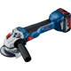 BOSCH Акумуляторна кутова машина шліфувальна (болгарка) Professional GWX 18V-10, solo (без АКБ і ЗП) (06019J4002)