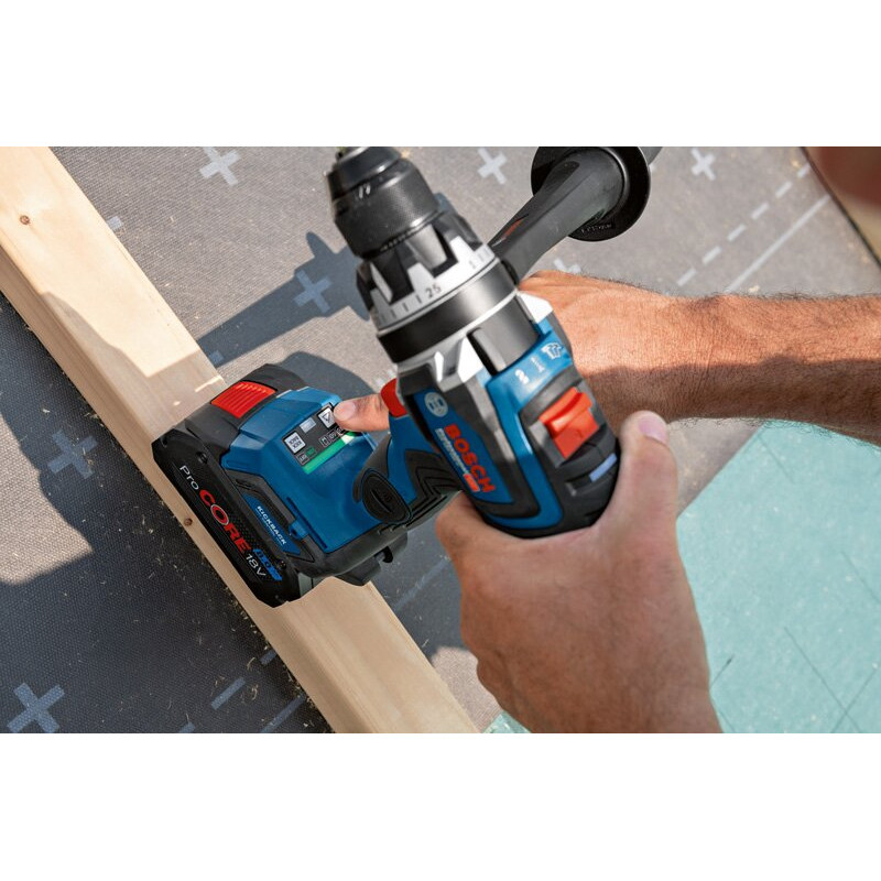 BOSCH Шурупокрут-дрель ударний GSB 18V-150 C Professional акум, 18 В, 550/2200 об/хв, 13 мм, 25 +2, 2.2 кг, без АКБ та ЗП (06019J5101)