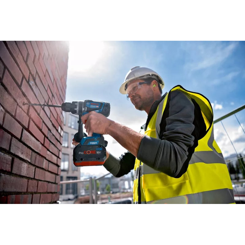 BOSCH Шурупокрут-дриль ударний акумуляторний GSB 150С 18V 2х8.0А·год 84·150Нм 0·2200об·хв кейс ЗП 2.1кг (06019J5105)