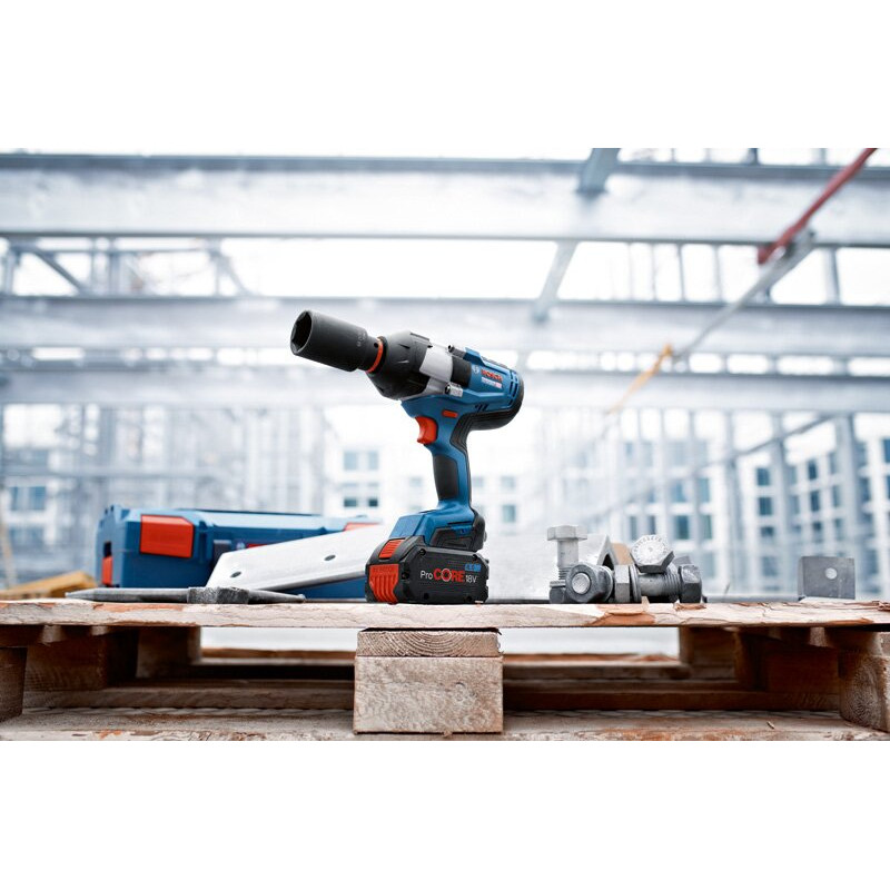 BOSCH Гайковерт ударний GDS 18V-1050 H, 18В, до 1750об•хв, 1500/1700Нм, без АКБ та ЗП (06019J8500)