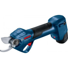 BOSCH Секатор Pro Pruner акумуляторний, 12В, 3.0 Ач, до 25мм, 1кг, сет. 2 ак. (06019K1021)
