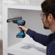 BOSCH Шурупокрут-дриль акумуляторний GSR 185-LI 18В 2х2.0А·год 50Нм 500·1900об·хв 0.9кг (06019K3000)