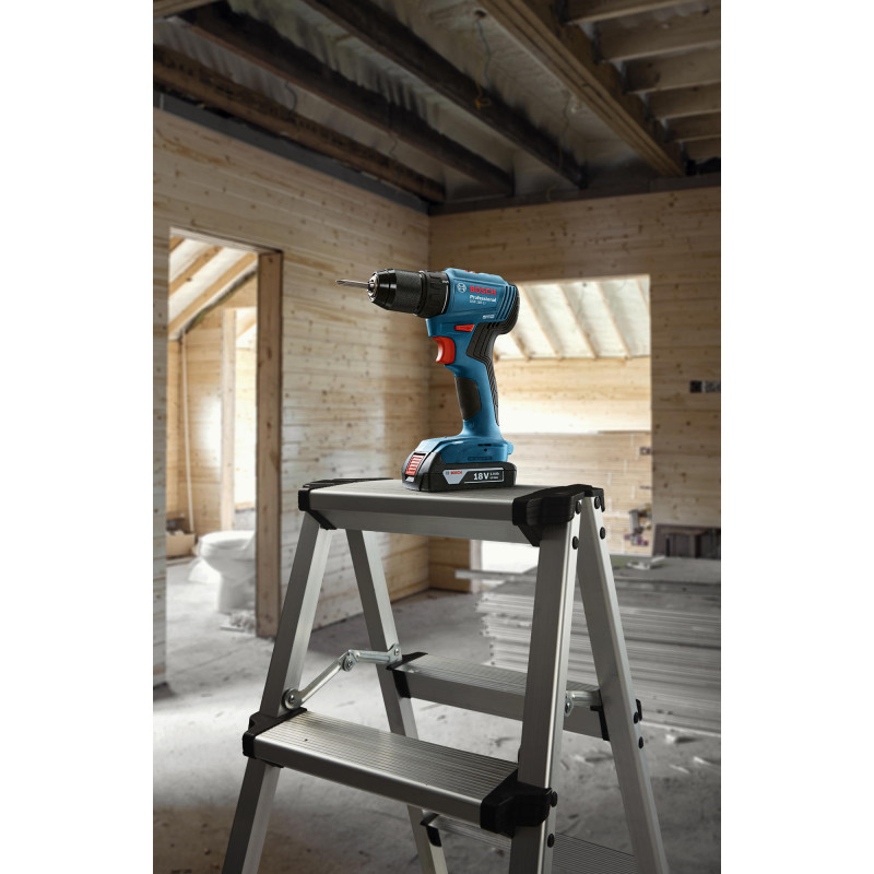 BOSCH Шурупокрут-дриль акумуляторний GSR 185-LI 18В 2х2.0А·год 50Нм 500·1900об·хв 0.9кг (06019K3000)