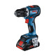 BOSCH Шурупокрут-дриль ударний акумуляторний GSR 18V-90 C 18В 2х5А·год 36-64Нм 0-2100об·хв кейс 1.1кг (06019K6006)