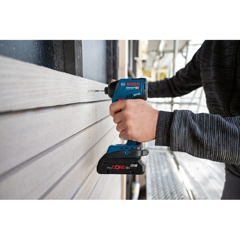 BOSCH Дриль-гайковерт ударний акумуляторний GDR 18V-220 C 18В 2х5А·год ……..кг (06019L6003)