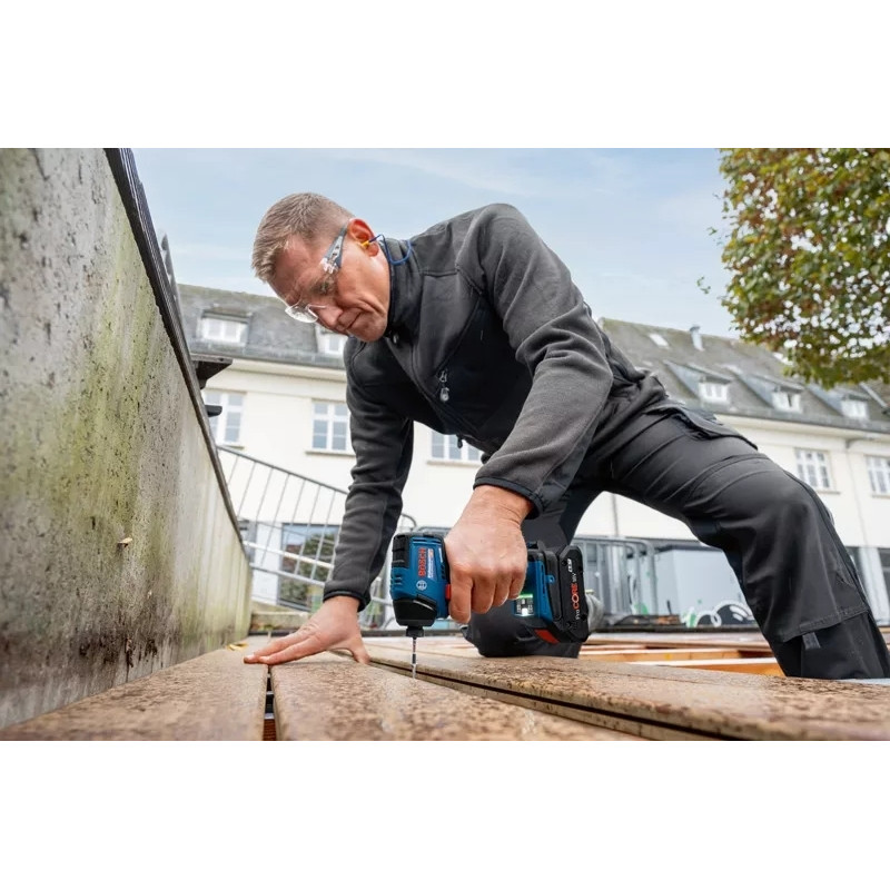 BOSCH Дриль-гайковерт ударний акумуляторний GDR 18V-220 C 18В 2х5А·год ……..кг (06019L6003)
