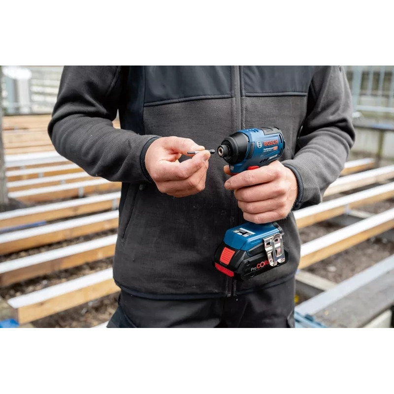 BOSCH Дриль-гайковерт ударний акумуляторний GDR 18V-220 C 18В 2х5А·год ……..кг (06019L6003)