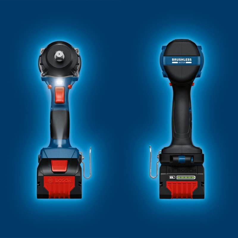 BOSCH Гайковерт ударний GDS 18V-750C 18В до 3000об·хв 270/380/750Нм квадрат 1/2