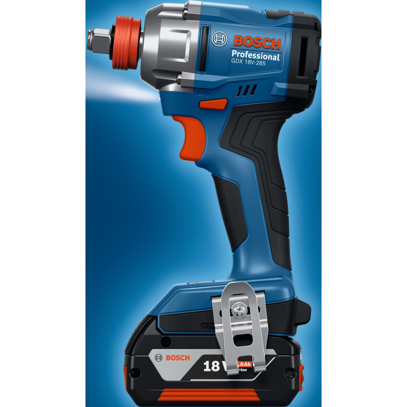 BOSCH Гвинтоверт ударний акумуляторний GDR 18V-215 18В АКБ 2х2А·год 3800об·хв 215Нм M6-M16 ЗП GAL18V-20 кейс 1кг (06019N2022)