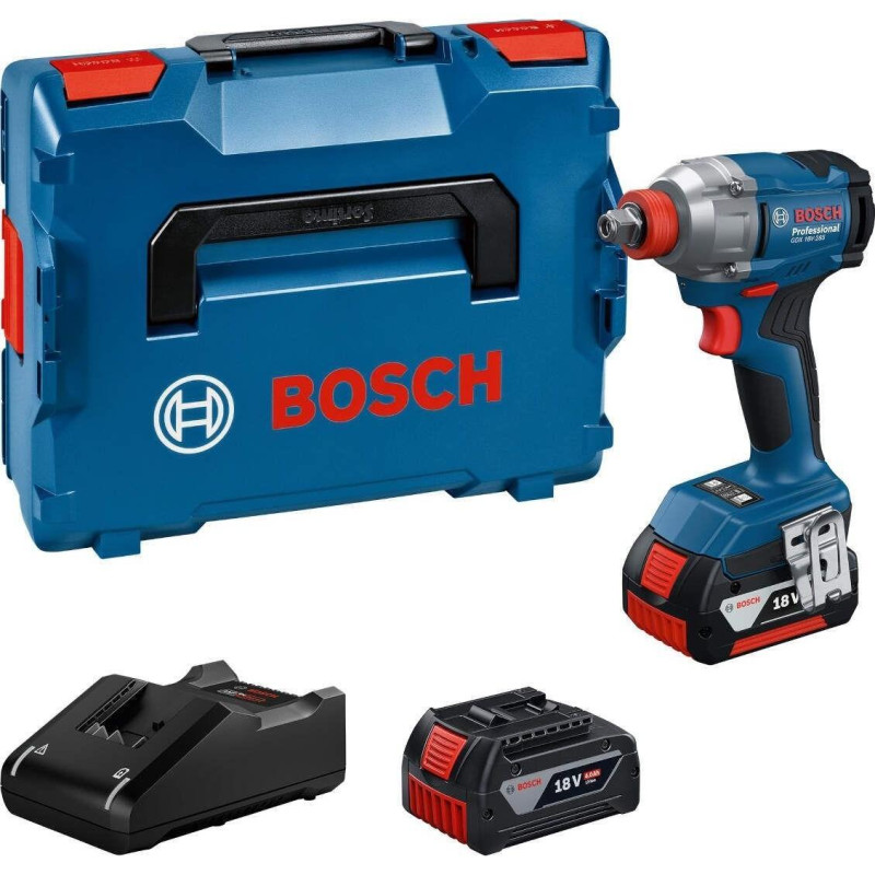 BOSCH Гайковерт ударний GDX 18V-285 18В 2x4А·год до 3600об·хв 285Нм квадрат 1/2