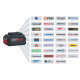BOSCH Шурупокрут-дриль акумуляторний GSB 18V-65 18В 2х2А·год 31·65Нм 0-2100об·хв ЗП GAL18V-20 кейс 1.12кг (06019N3100)