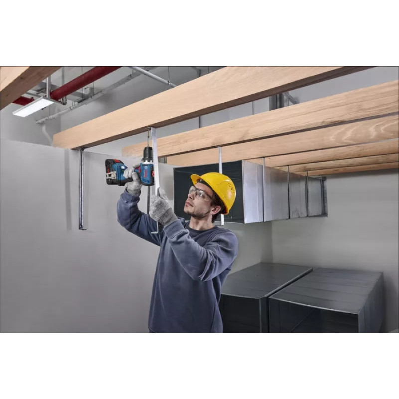 BOSCH Шурупокрут-дриль акумуляторний GSR 18V-65 18В 2х5А·год 21·55Нм 0-550·0-2100об·хв ЗП GAL18V-40 1.06кг (06019N3203)