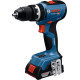 BOSCH Шурупокрут-дриль акумуляторний GSB 18V-65 18В 31·65Нм 0-2100об·хв 1.12кг без АКБ та ЗП (06019N3300)