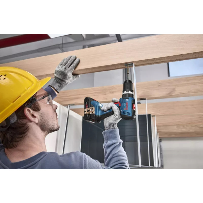 BOSCH Шурупокрут-дриль акумуляторний GSB 18V-65 18В 31·65Нм 0-2100об·хв кейс 1.12кг (06019N3301)