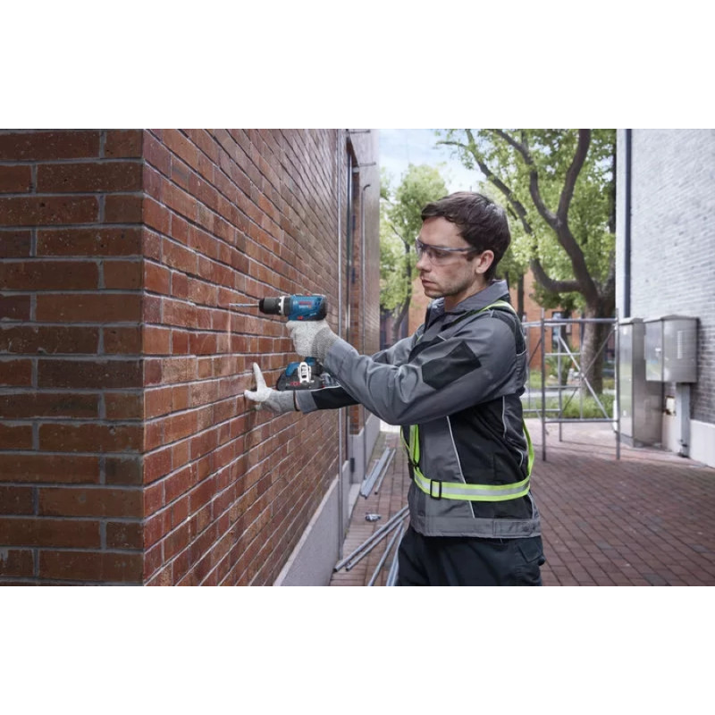 BOSCH Шурупокрут-дриль акумуляторний GSB 18V-65 18В 2х5А·год 31·65Нм 0-2100об·хв ЗП GAL18V-40 кейс 1.12кг (06019N3303)