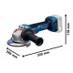 BOSCH Шліфмашина кутова акумуляторна GWS 18V-11S 125мм 18В 1x5А·год 0-9000об·хв 1.7кг кейс ЗПGAL1880CV (06019N4003)