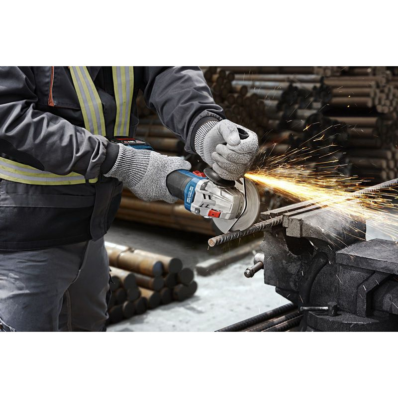 BOSCH Шліфмашина кутова акумуляторна GWS 18V-8 125мм11000об·хв 1.6кг без АКБ і ЗП (06019N9000)