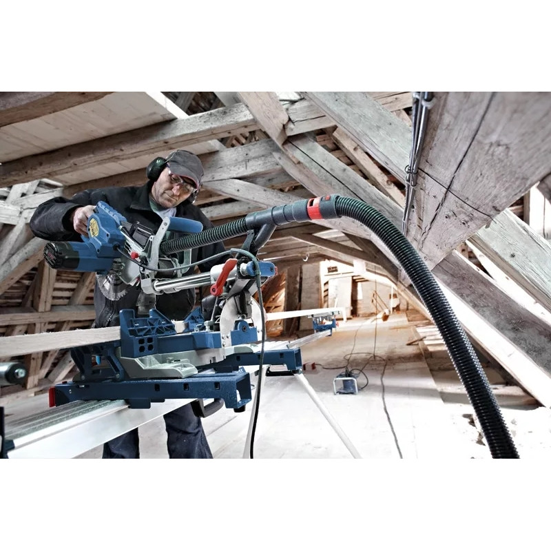 BOSCH Пила торцювальна Professional GCM 8 SJL 1600Вт диск 216мм 17.3кг (0601B19100)