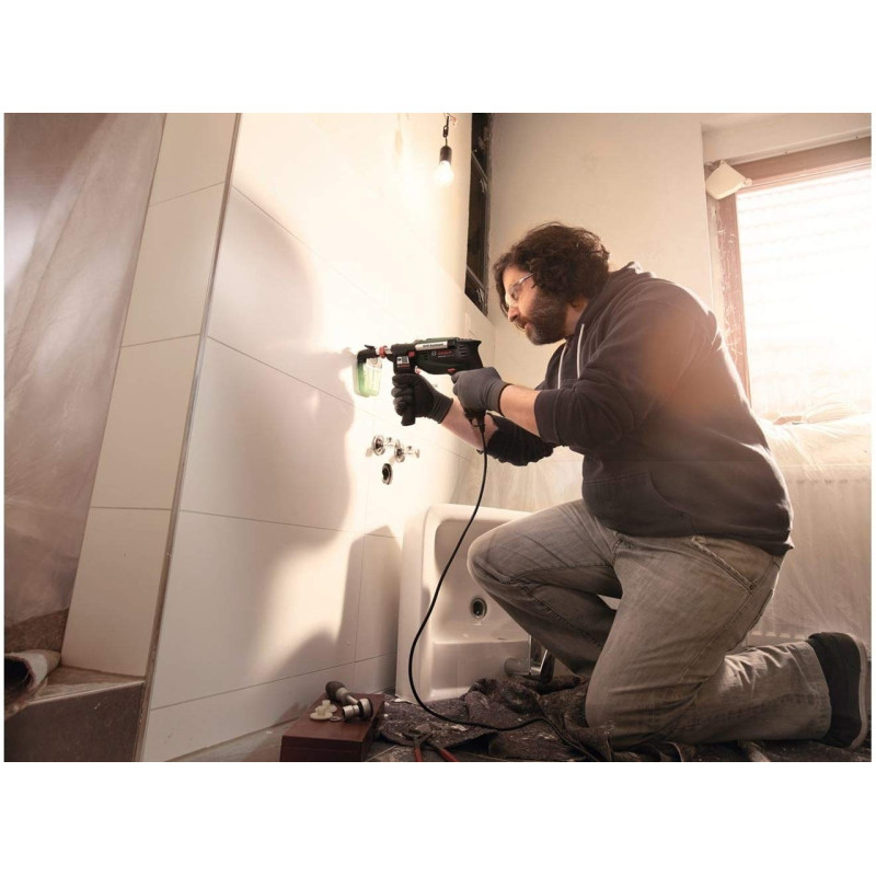 BOSCH Дриль ударний UniversalImpact 700 X-line, 700Вт, ШЗП, 1.7кг, набір свердл і біт, кейс (060313100F)