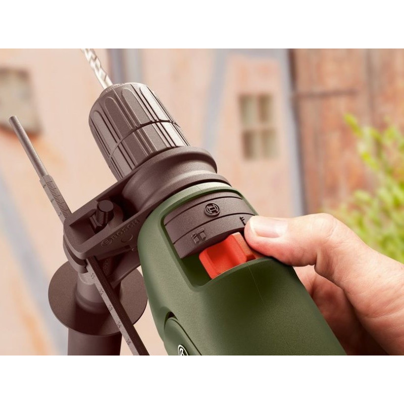BOSCH Дриль ударний EasyImpact 600, 600Вт, ШЗП, 3000 об/хв, 1.7 кг, кейс (0603133020)